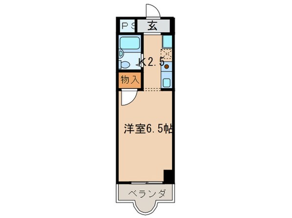 クレールショウワ２の物件間取画像